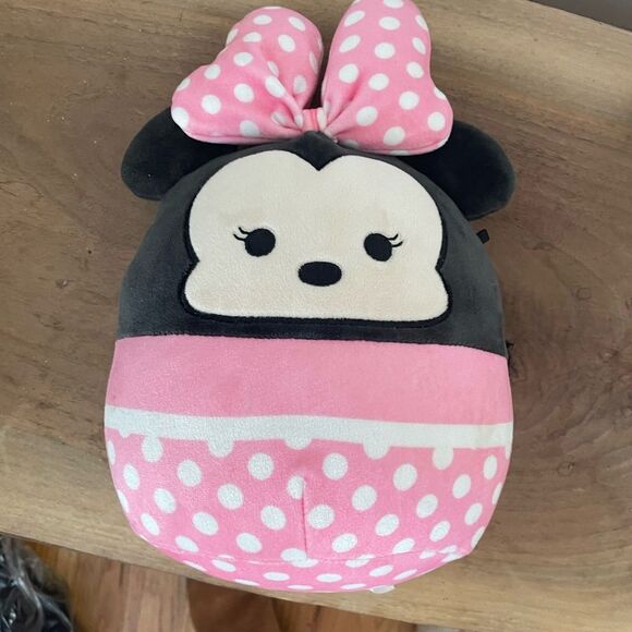 SQUISHMALLOW KellyToy pink black Disney Minnie Mouse 10 Inch - Picture 5 of 10